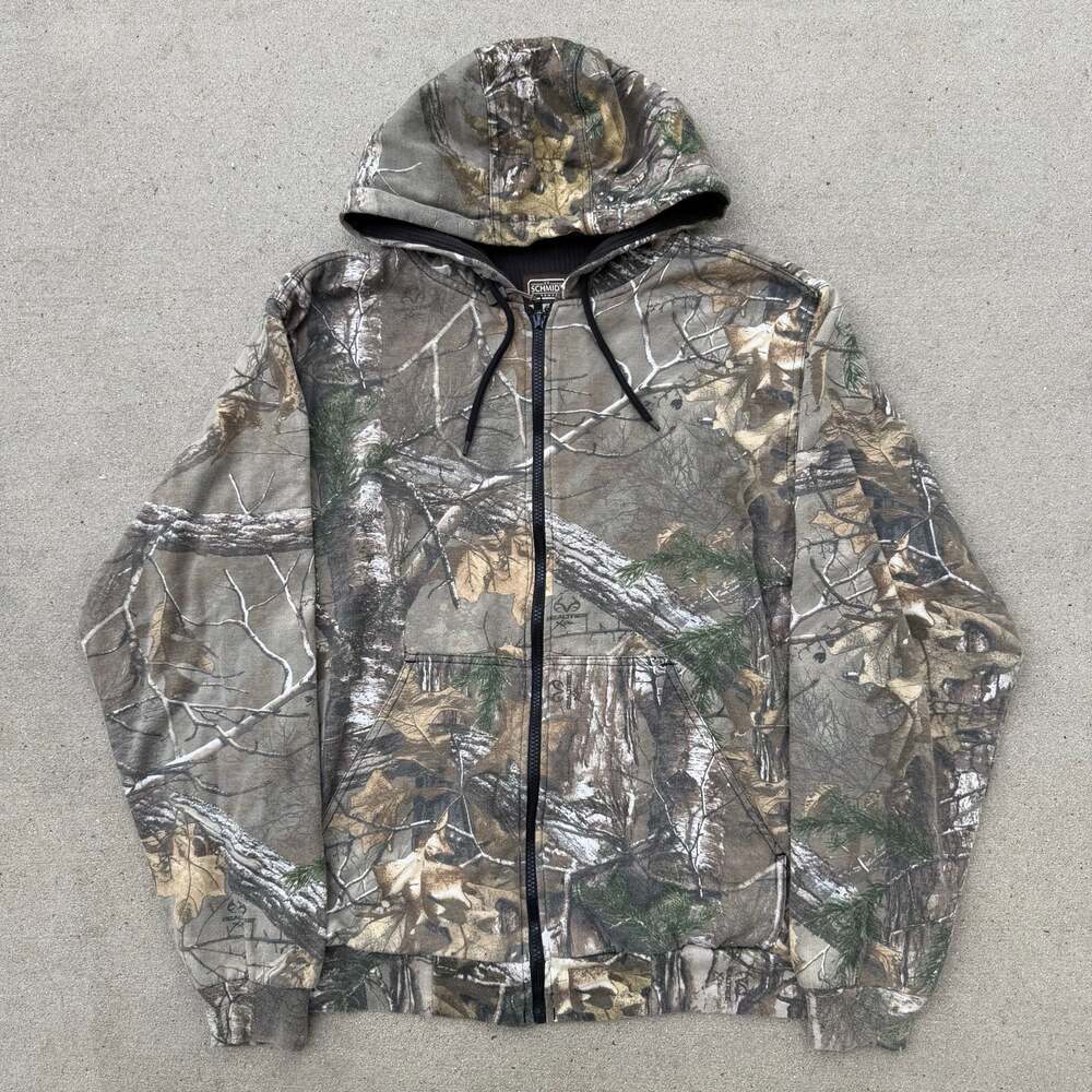 C.E. Schmidt Workwear Realtree Camo Zip-Up Hoodie
